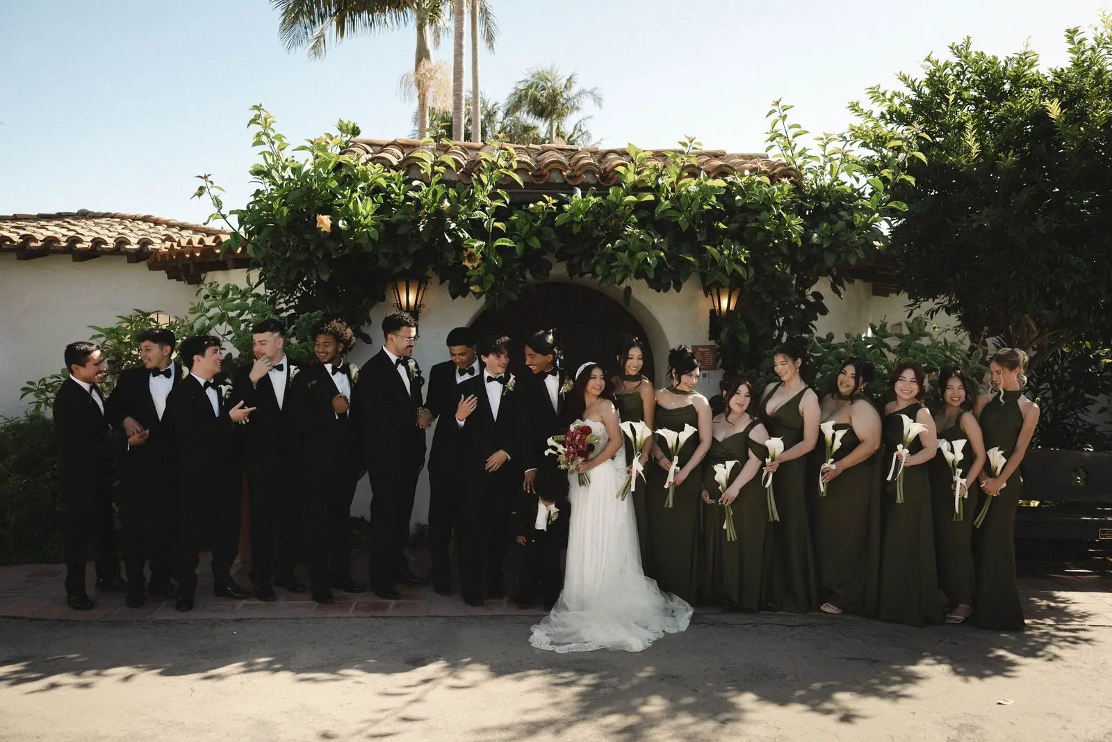 Casa Romantica wedding photography in San Clemente, California by Cinematica Weddings.