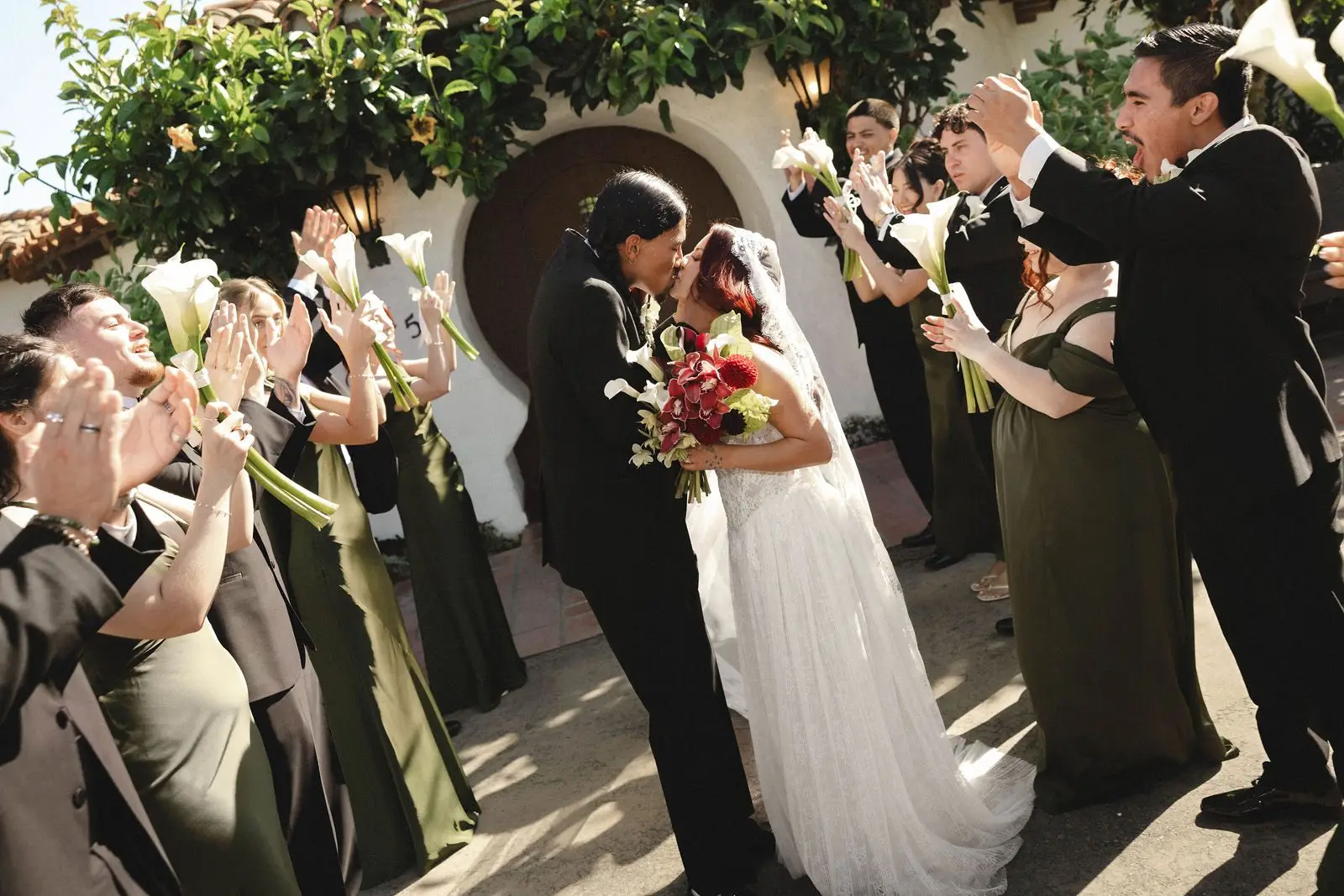 Casa Romantica wedding photography in San Clemente, California by Cinematica Weddings.
