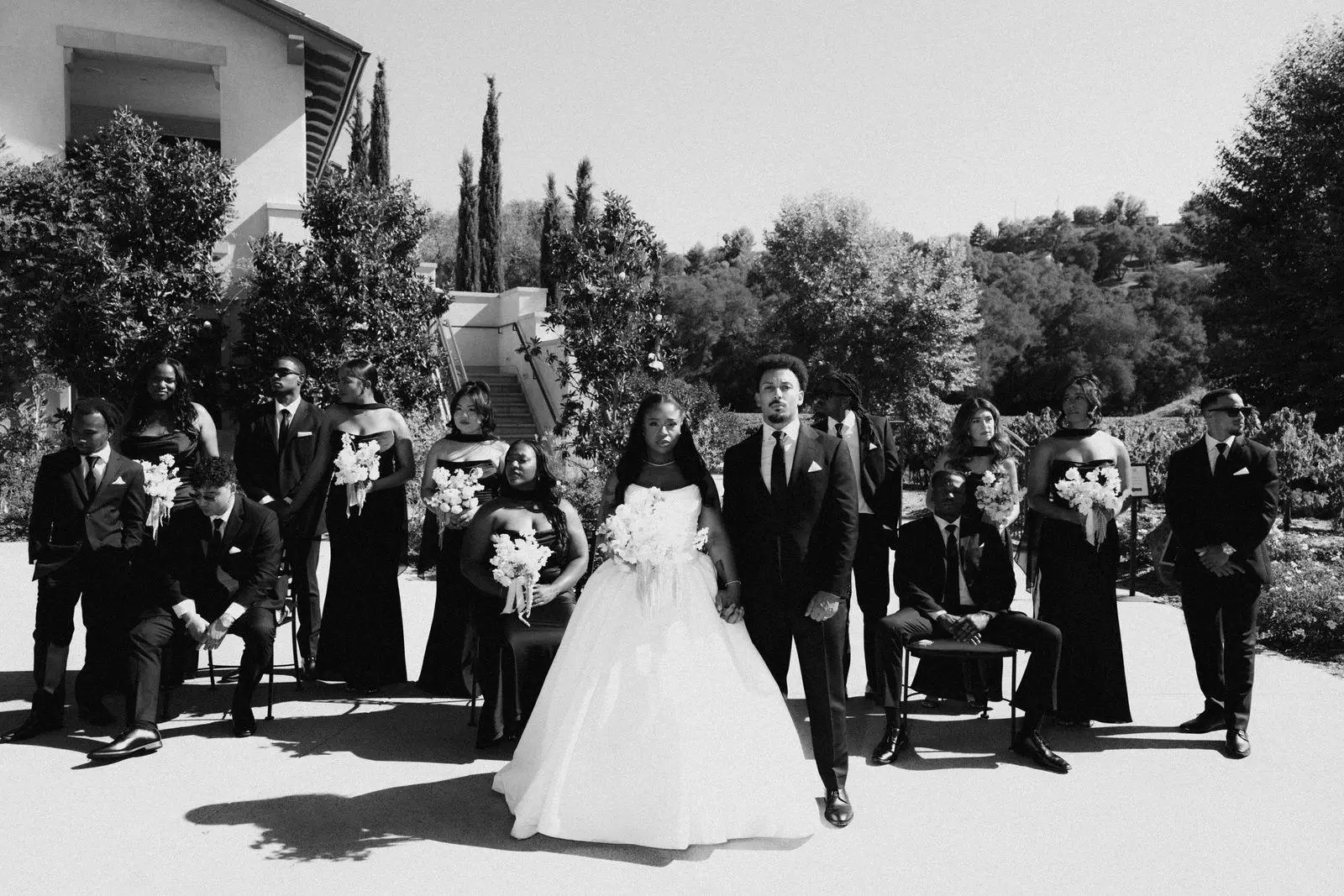 Monserate Winery wedding photography in Fallbrook, California by Cinematica Weddings.