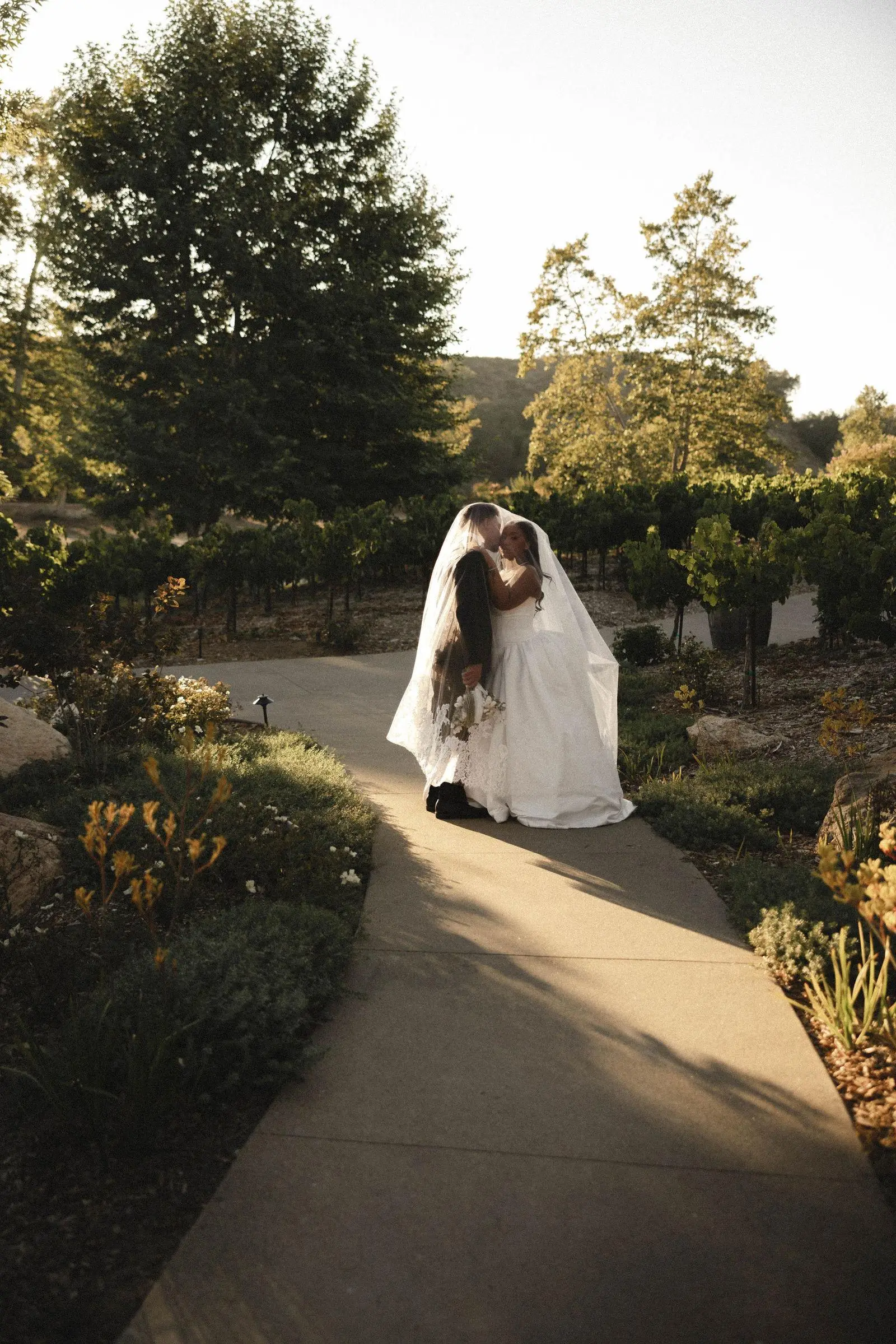 Monserate Winery wedding photography in Fallbrook, California by Cinematica Weddings.