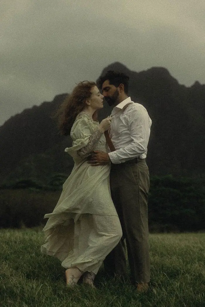North Shore Oahu elopement photography by Cinematica Weddings, featured on Junebug Weddings.