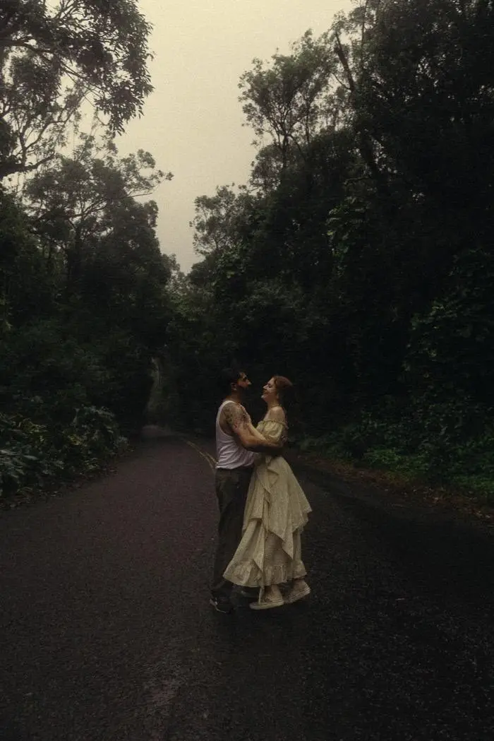 North Shore Oahu elopement photography by Cinematica Weddings, featured on Junebug Weddings.