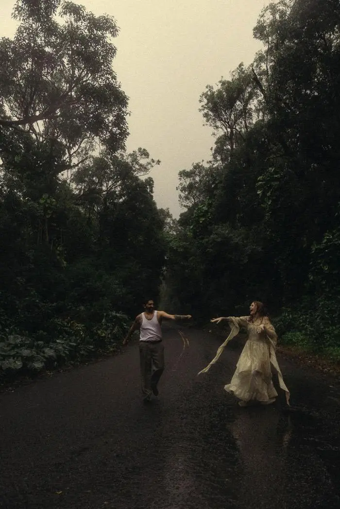 North Shore Oahu elopement photography by Cinematica Weddings, featured on Junebug Weddings.