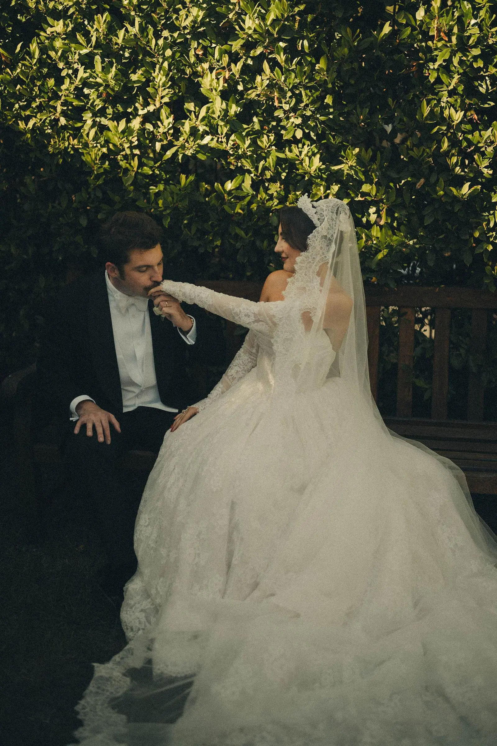 Rancho Santa Fe wedding photography by Cinematica Weddings, featured in Vanity Fair's summer campaign.