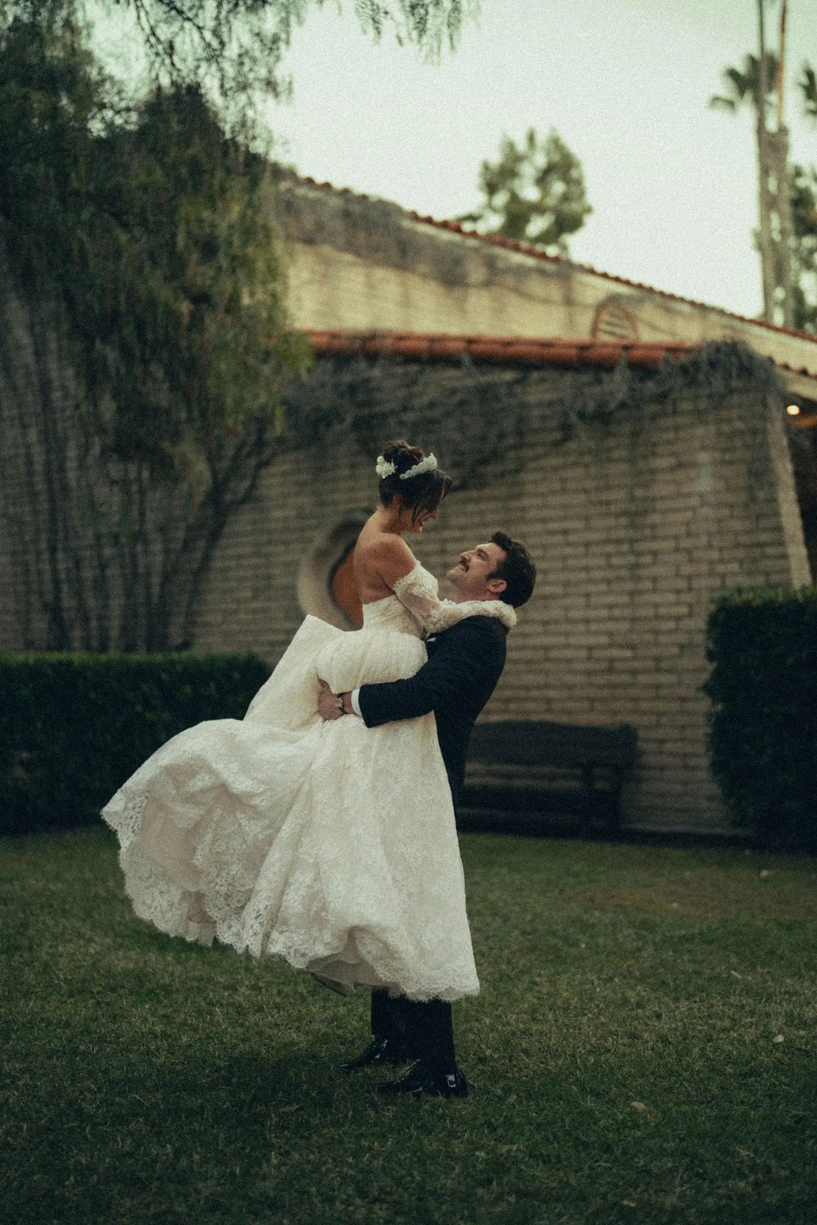 Rancho Santa Fe wedding photography by Cinematica Weddings, featured in Vanity Fair's summer campaign.